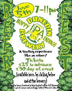 Dunedin Brewery IPA Festival Poster