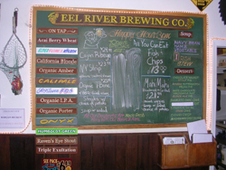 Eel_River_Brewing_Co Beer Board / Taps